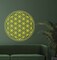 Flower of Life Symbol wall decal, Geometrical Mandala vinyl wall sticker, Sacred Geometry symbol n012 product 1